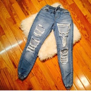 Shredded Joggers EUC